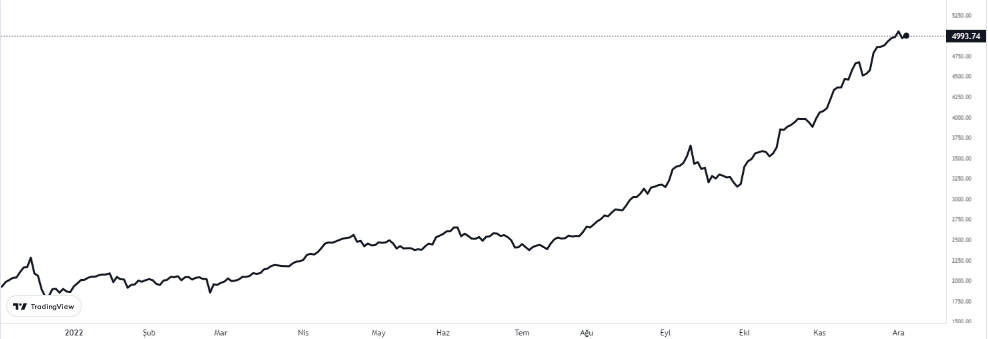 bist100 endeksi