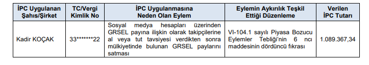 Gür-Sel Turizm Taşımacılık ve Servis Ticaret AŞ (GRSEL)