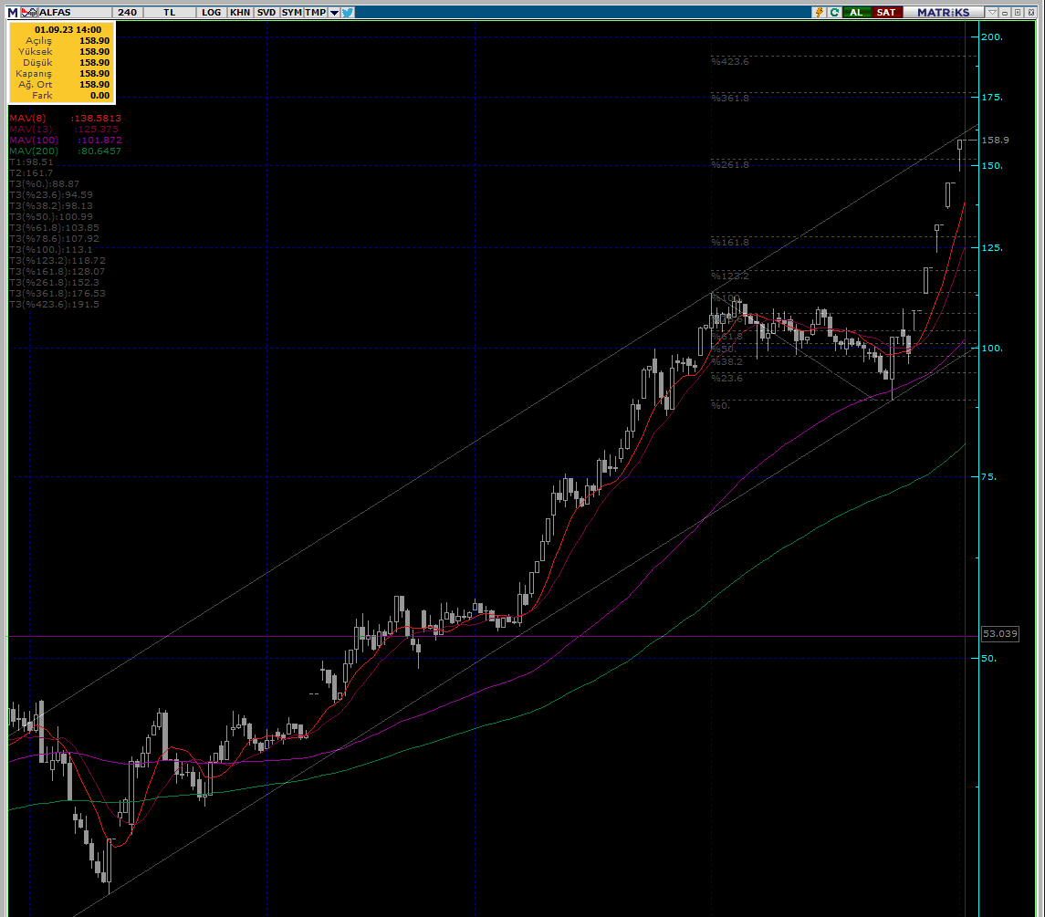 Alfa Solar Enerji (ALFAS) Seanslık Teknik Analiz