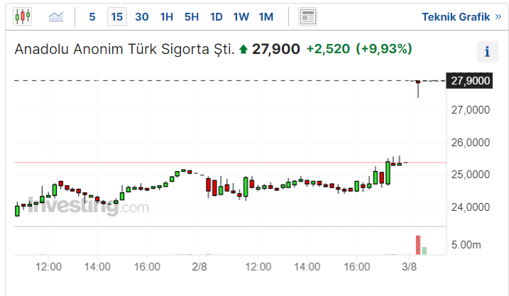 ANSGR Hisse Senedi Kaç TL?