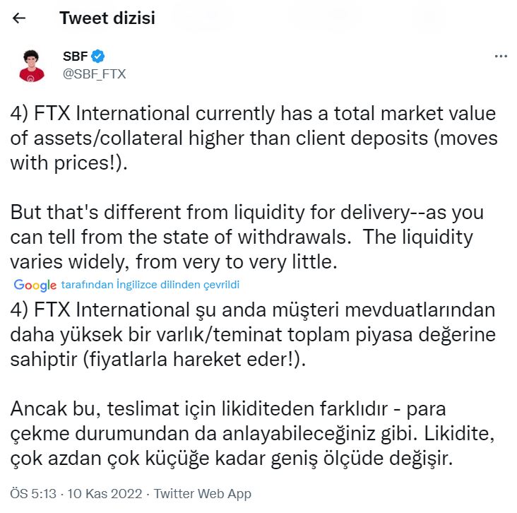 FTX Kurucusu Sam Bankman- Fried- Twitter