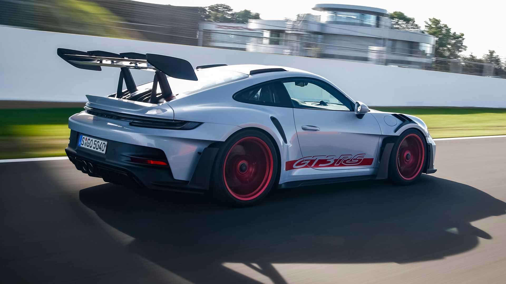 Porsche 911 GT3 Drag Yarışında