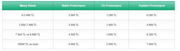 TEB Ne Kadar Promosyon Veriyor?