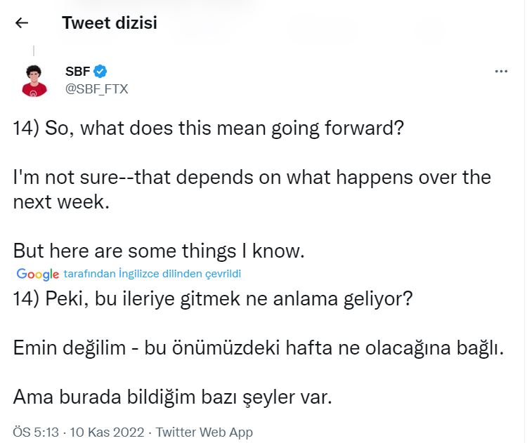 FTX İflası- Bankman- Fried- Twitter